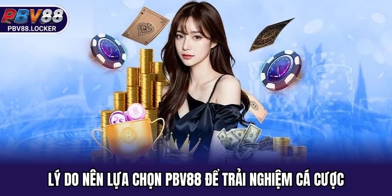 Lý do nên lựa chọn PBV88 để trải nghiệm cá cược